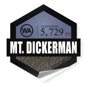 Sticker: Mount Dickerman