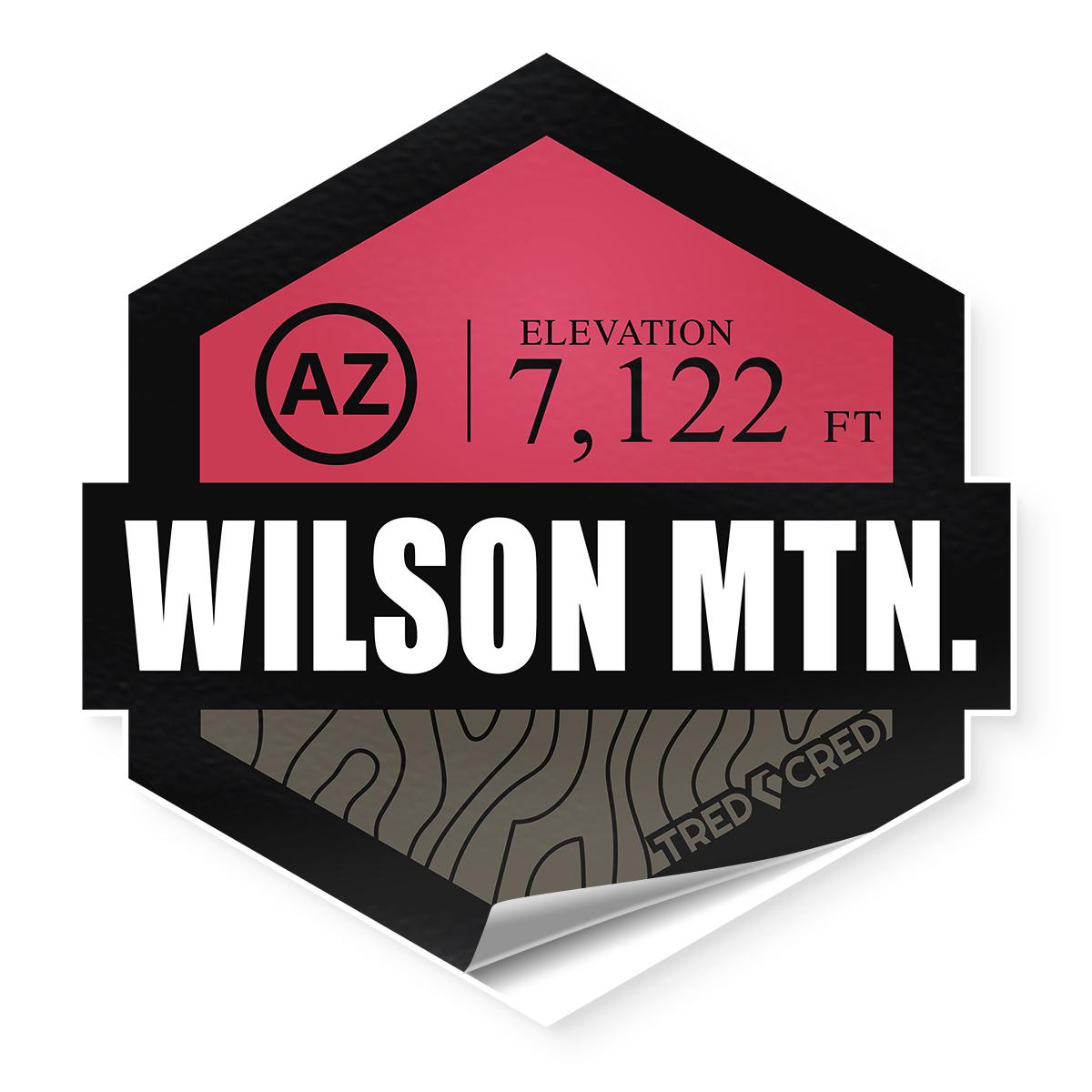 Sticker: Wilson Mountain