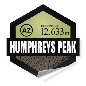Sticker: Humphreys Peak