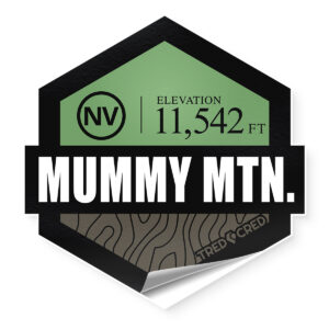 Sticker: Mummy Mountain