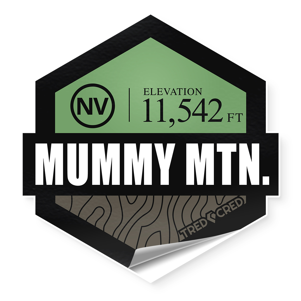 Sticker: Mummy Mountain