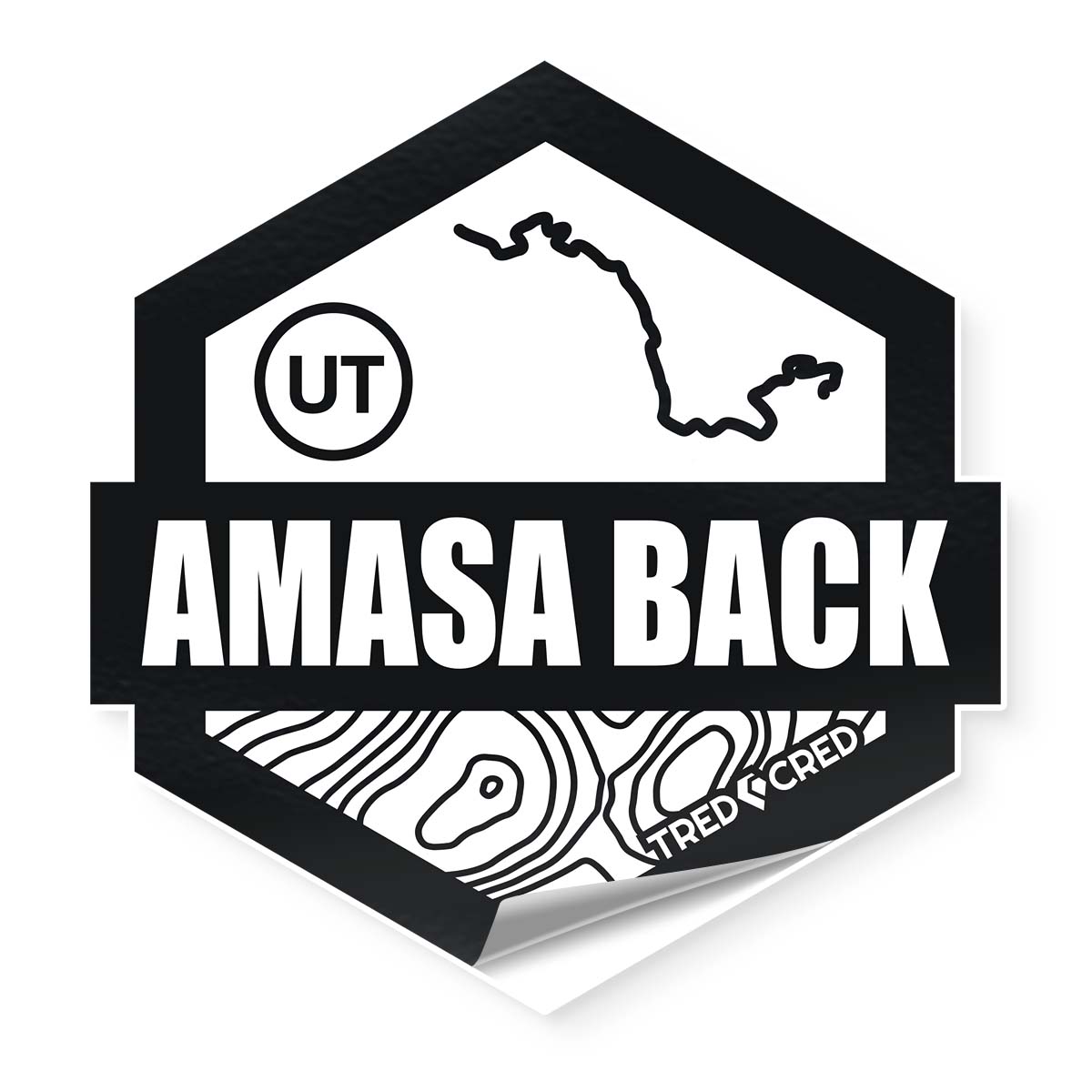 Sticker: Amasa Back Mtb. Bike Trail