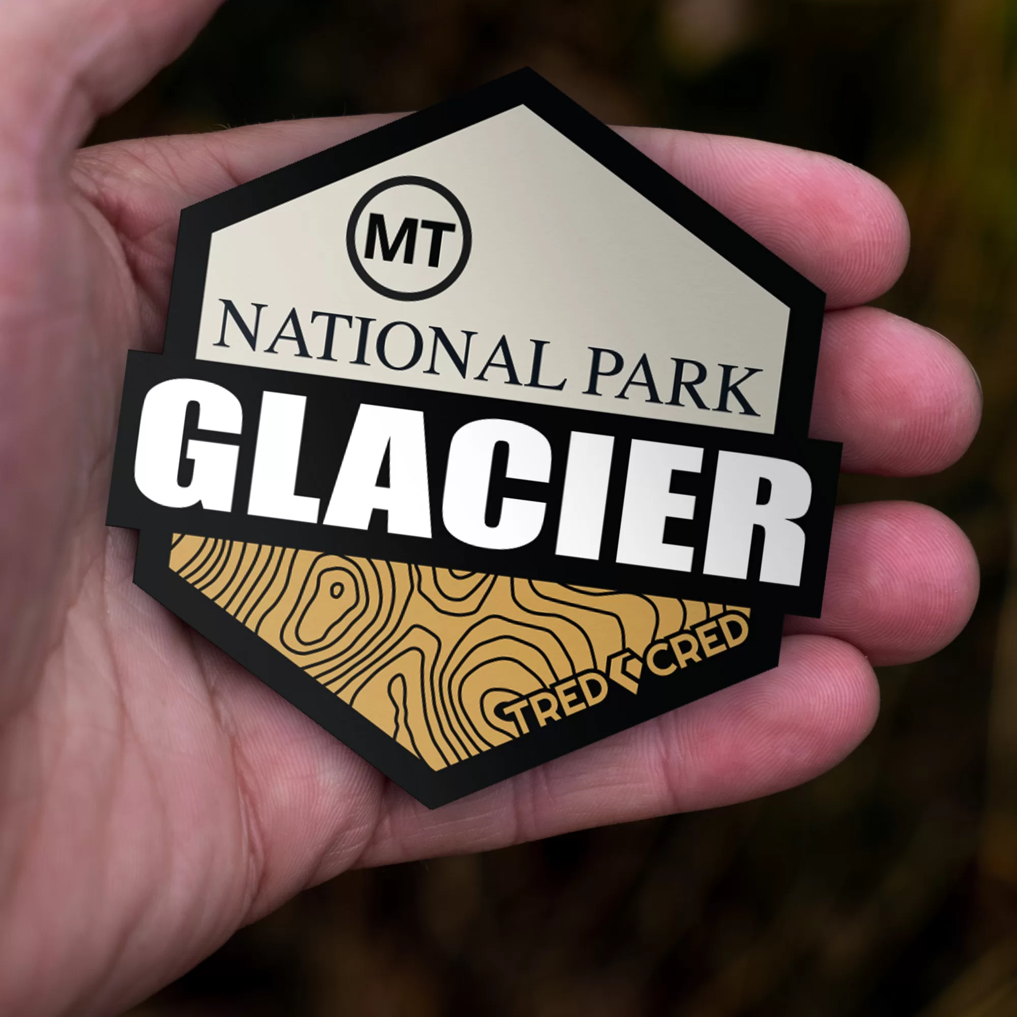 Sticker: Glacier National Park - Image 4