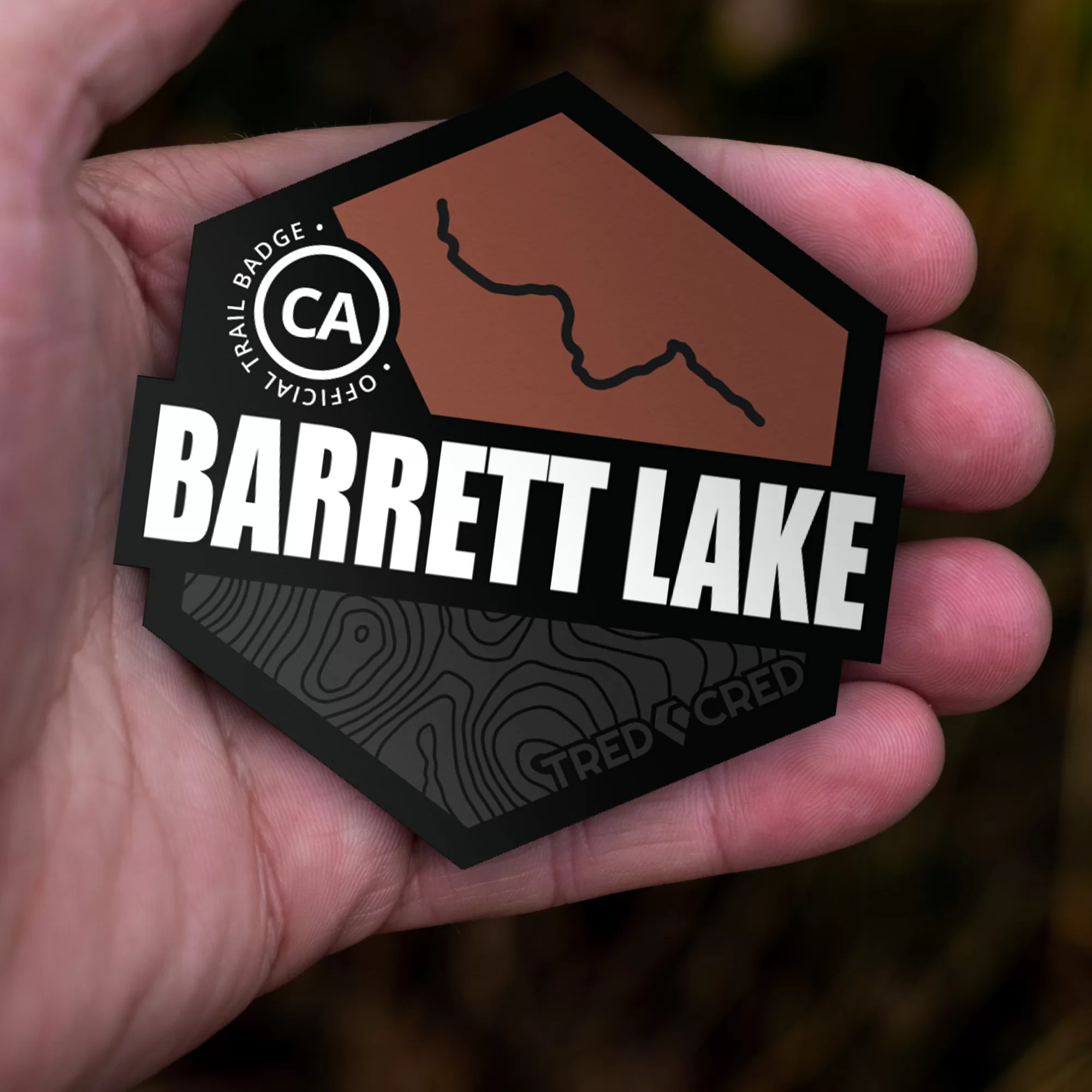 Sticker: Barrett Lake Trail - Image 5