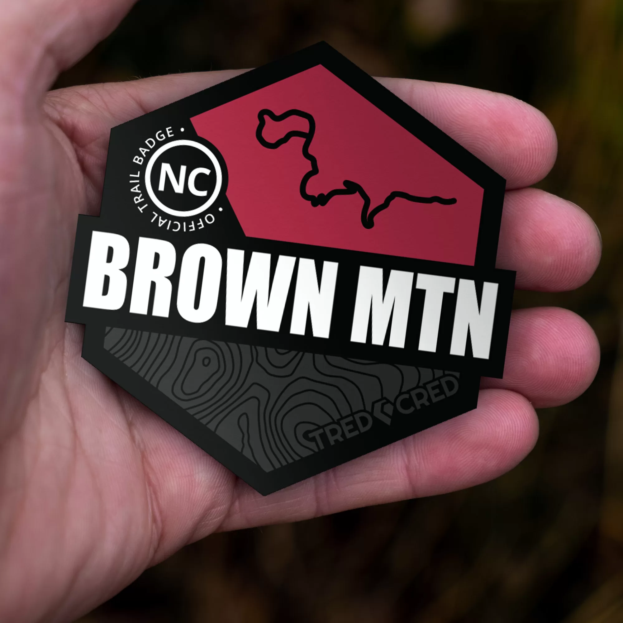 Sticker: Brown Mountain Trail - Image 5