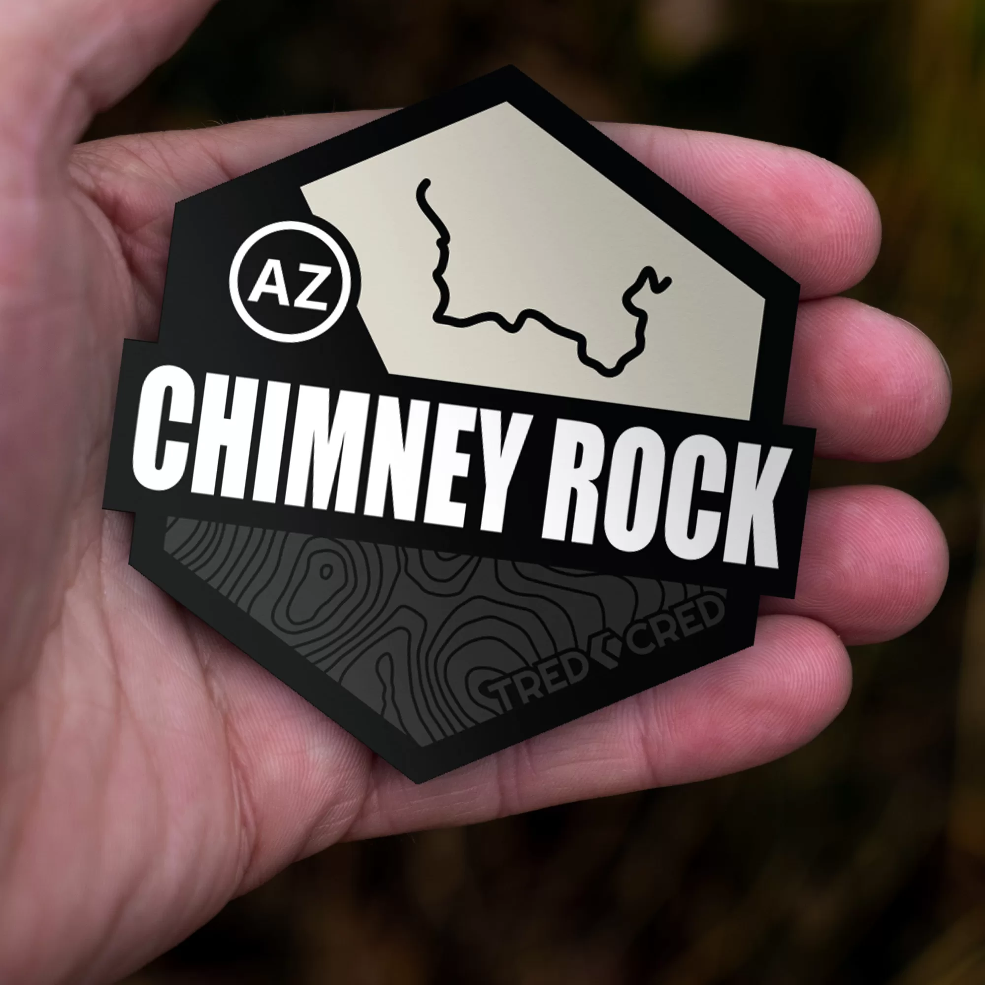 Sticker: Chimney Rock Trail - Image 3