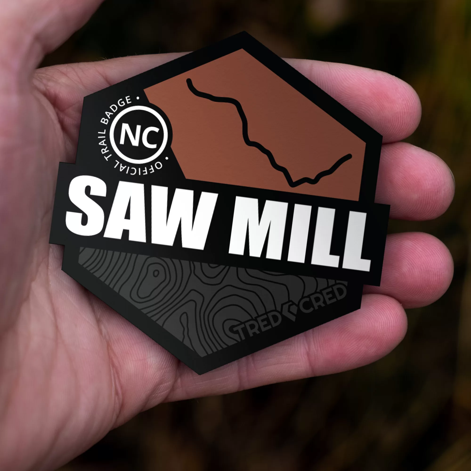 Sticker: Saw Mill Trail - Image 5