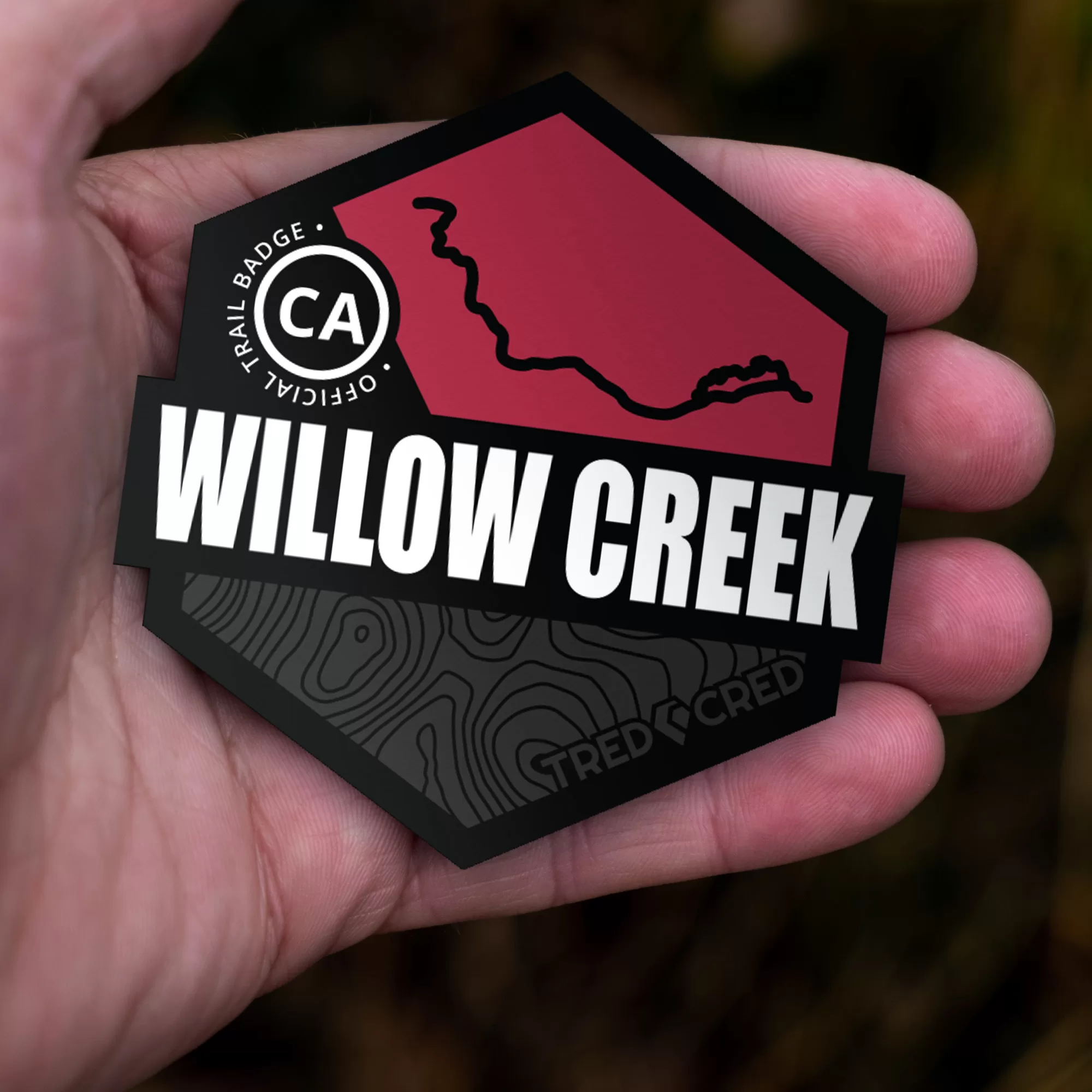 Sticker: Willow Creek Trail - Image 5