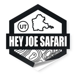 Sticker: Hey Joe Safari Mtb. Bike Trail