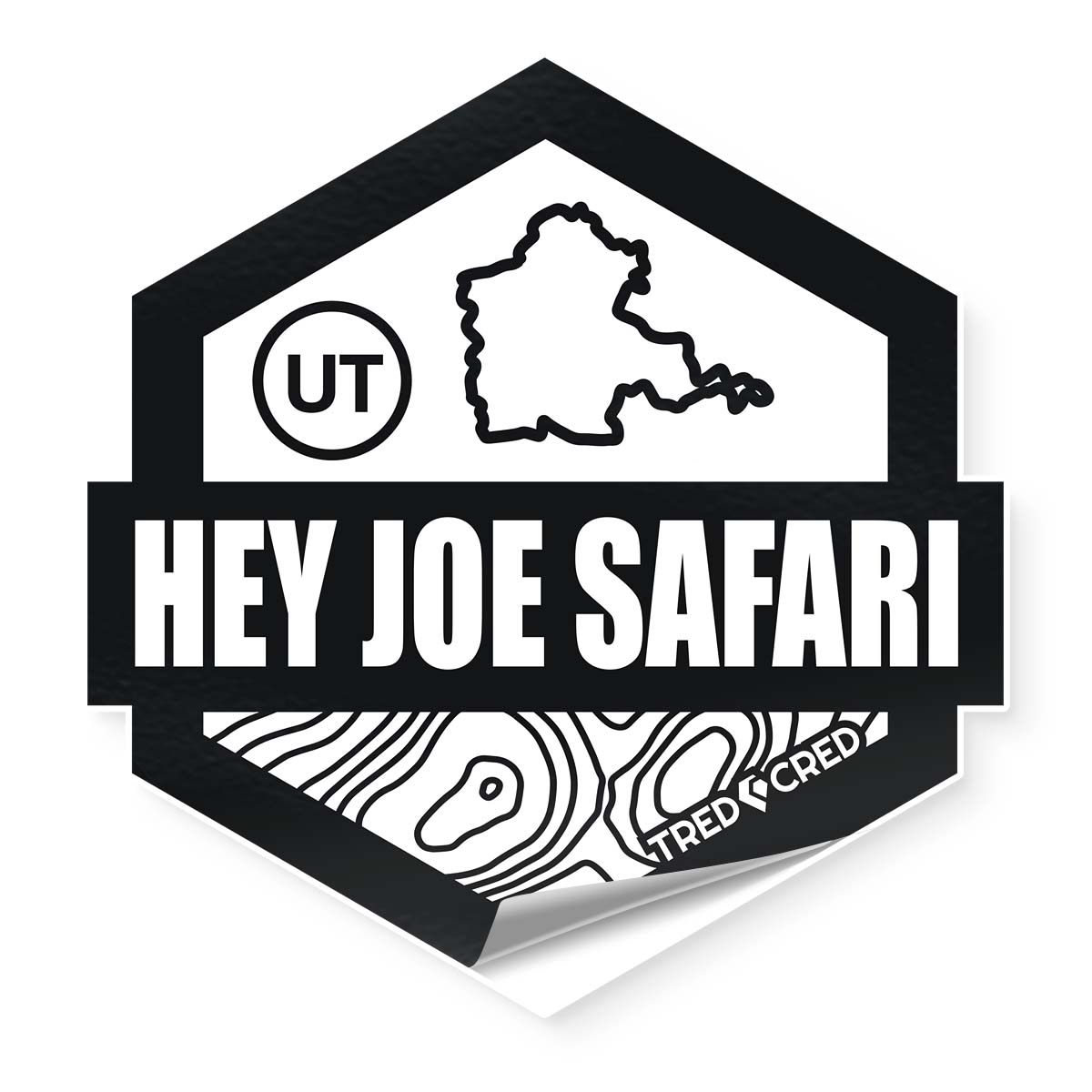 Sticker: Hey Joe Safari Mtb. Bike Trail