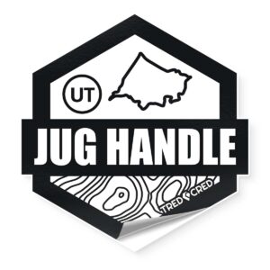 Sticker: Jug Handle Mtb. Bike Trail