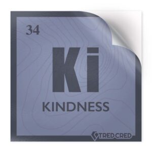 Sticker: Kindness Periodic Table