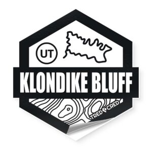 Sticker: Klondike Bluff Mtb. Bike Trail