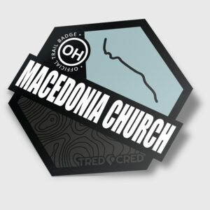 Sticker: Macedonia Church Trail