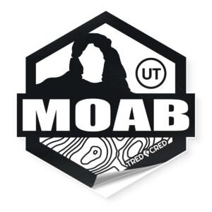Sticker: Moab Mtb. Bike Trails