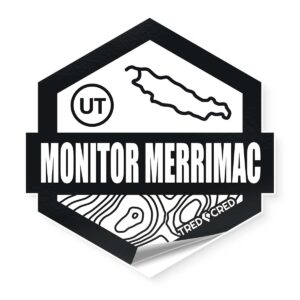Sticker: Monitor Merrimac Mtb. Bike Trail