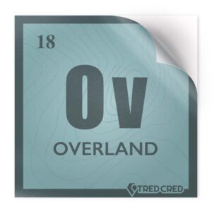 Sticker: Overland Periodic Table