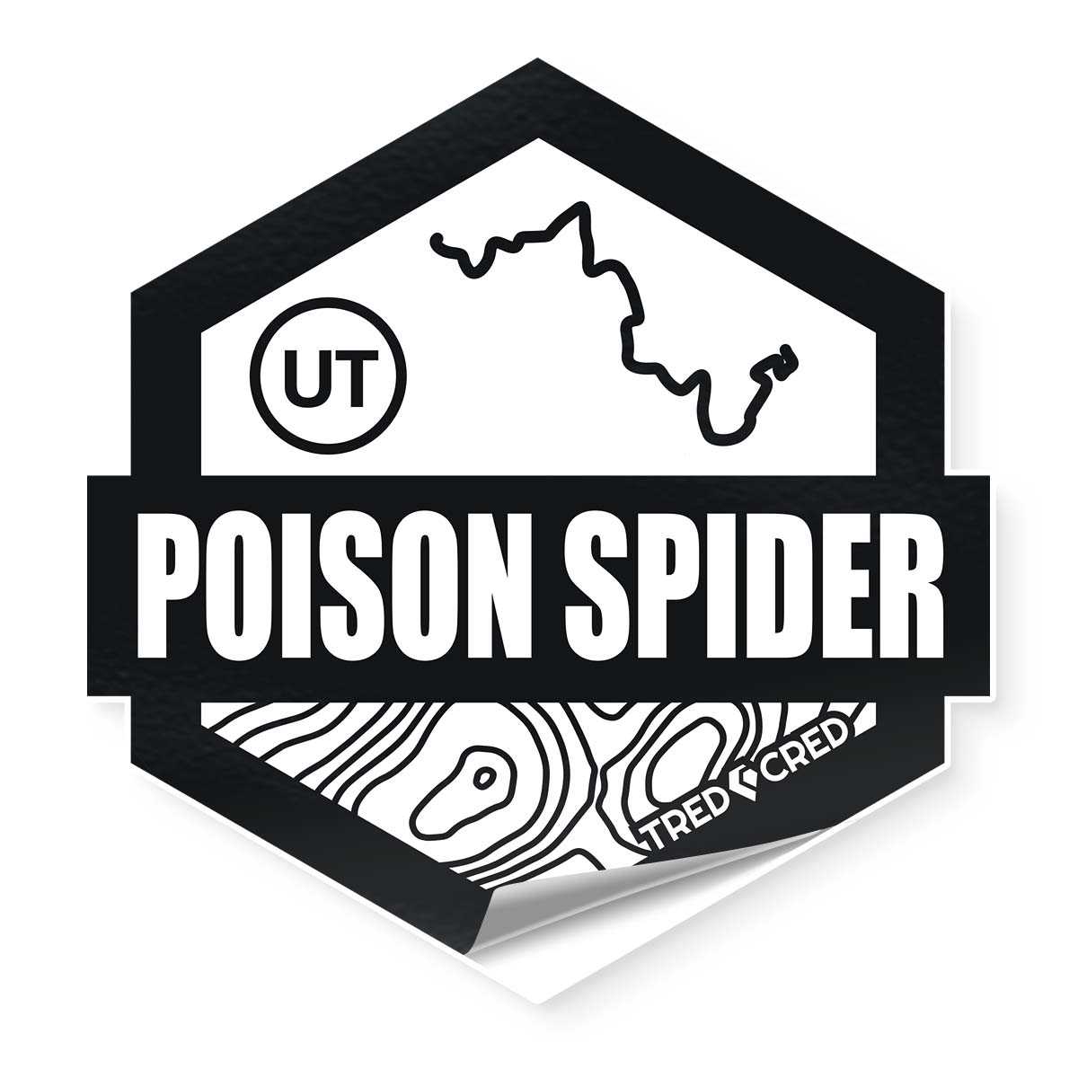 Sticker: Poison Spider Mtb. Bike Trail