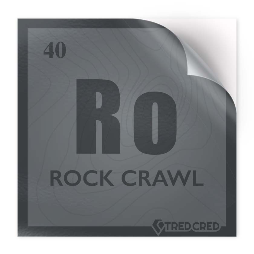 Sticker: Rock Crawl Periodic Table