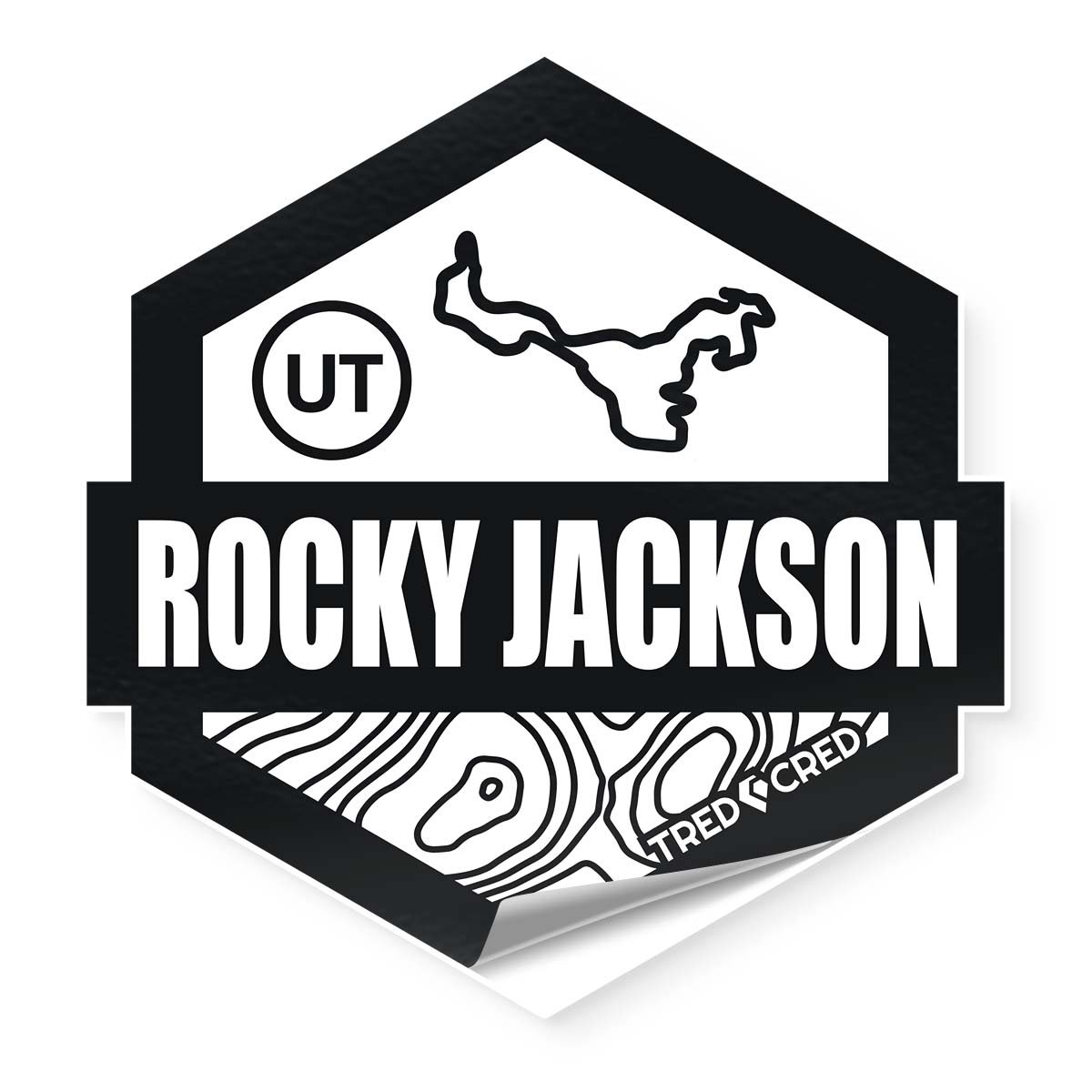 Sticker: Rocky Jackson Mtb. Bike Trail