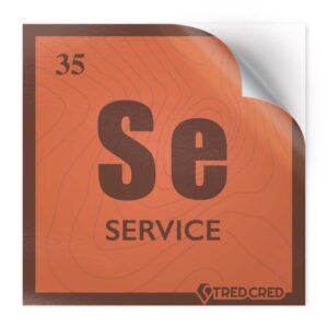 Sticker: Service Periodic Table