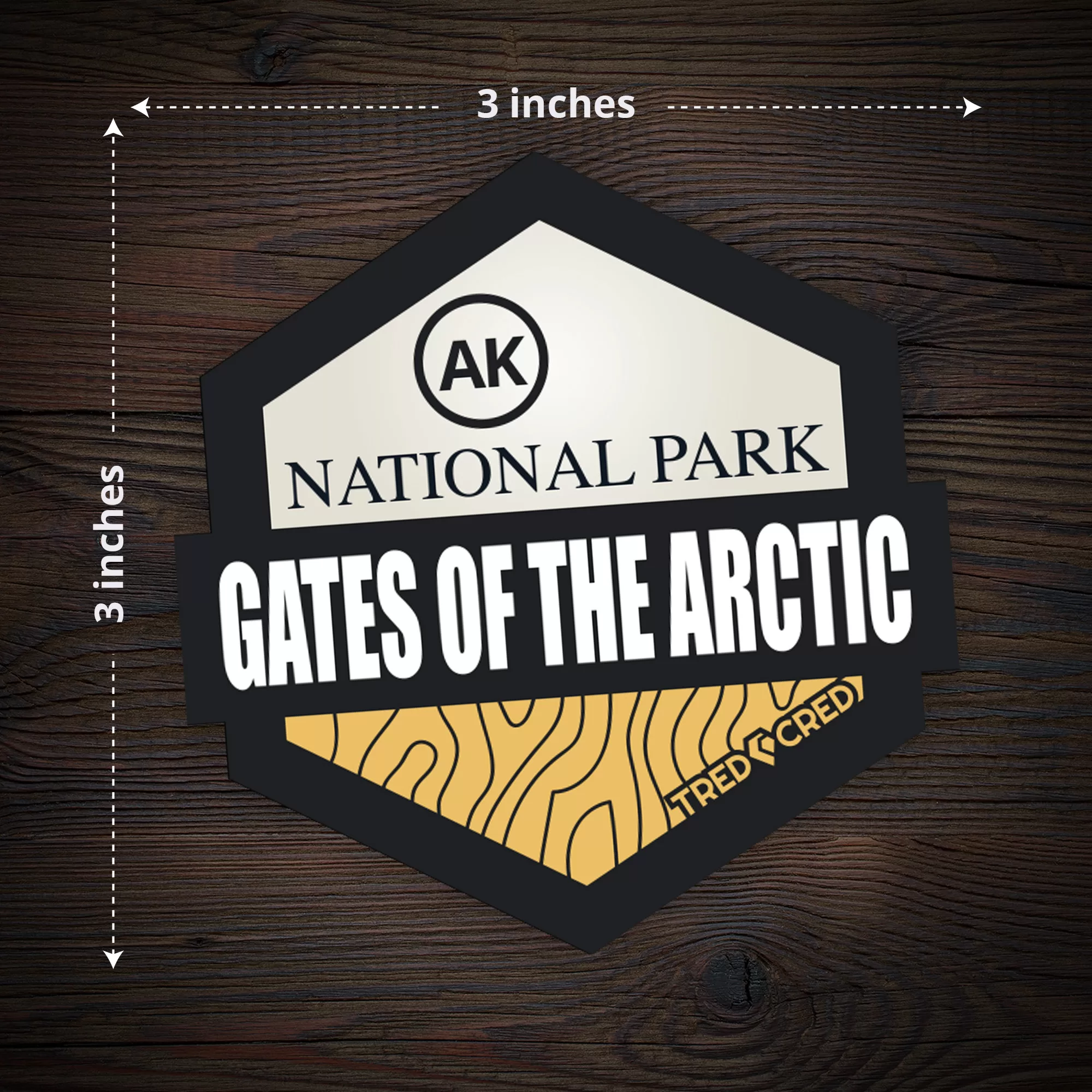 Sticker: Gates of the Arctic National Park - Image 3