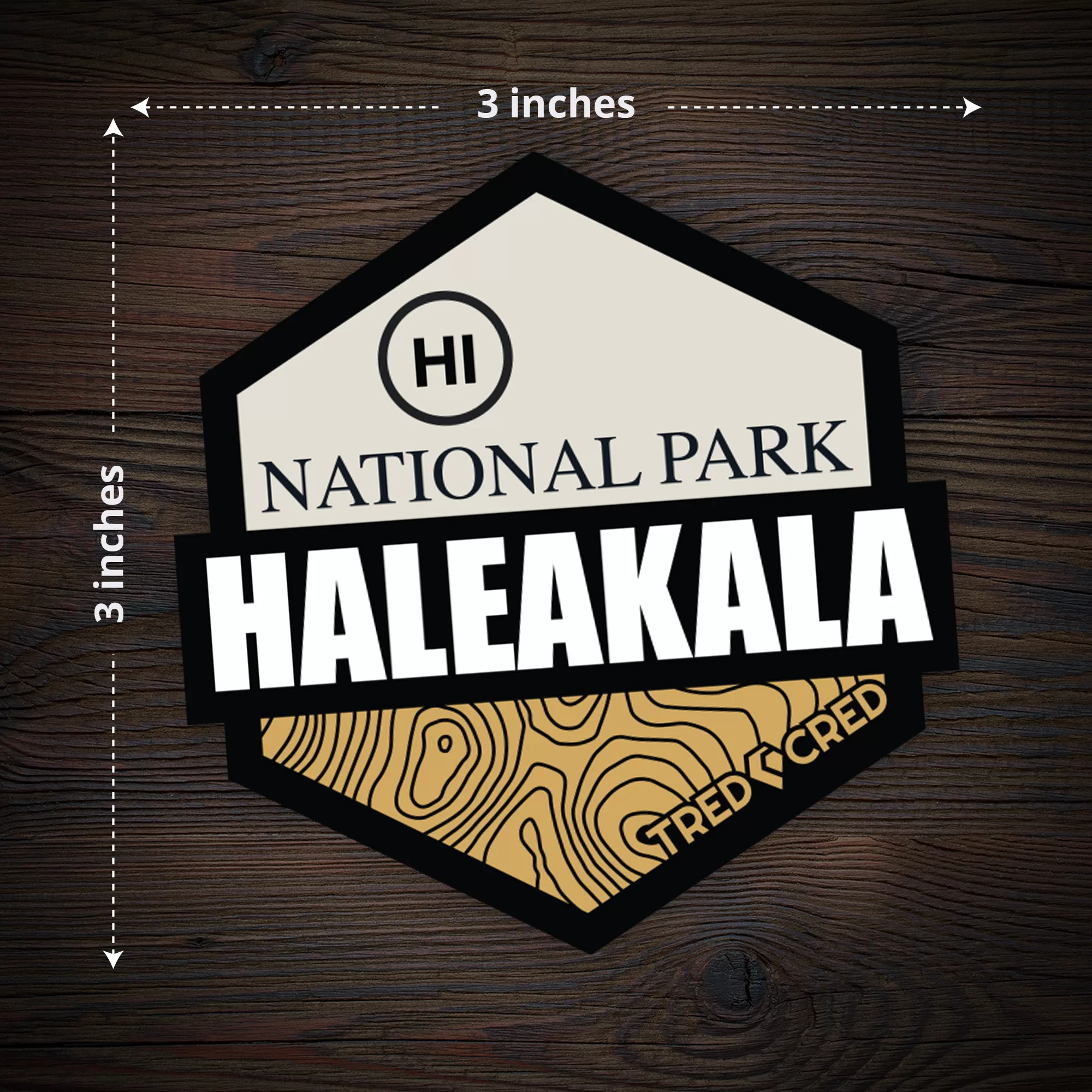Sticker: Haleakala National Park - Image 3