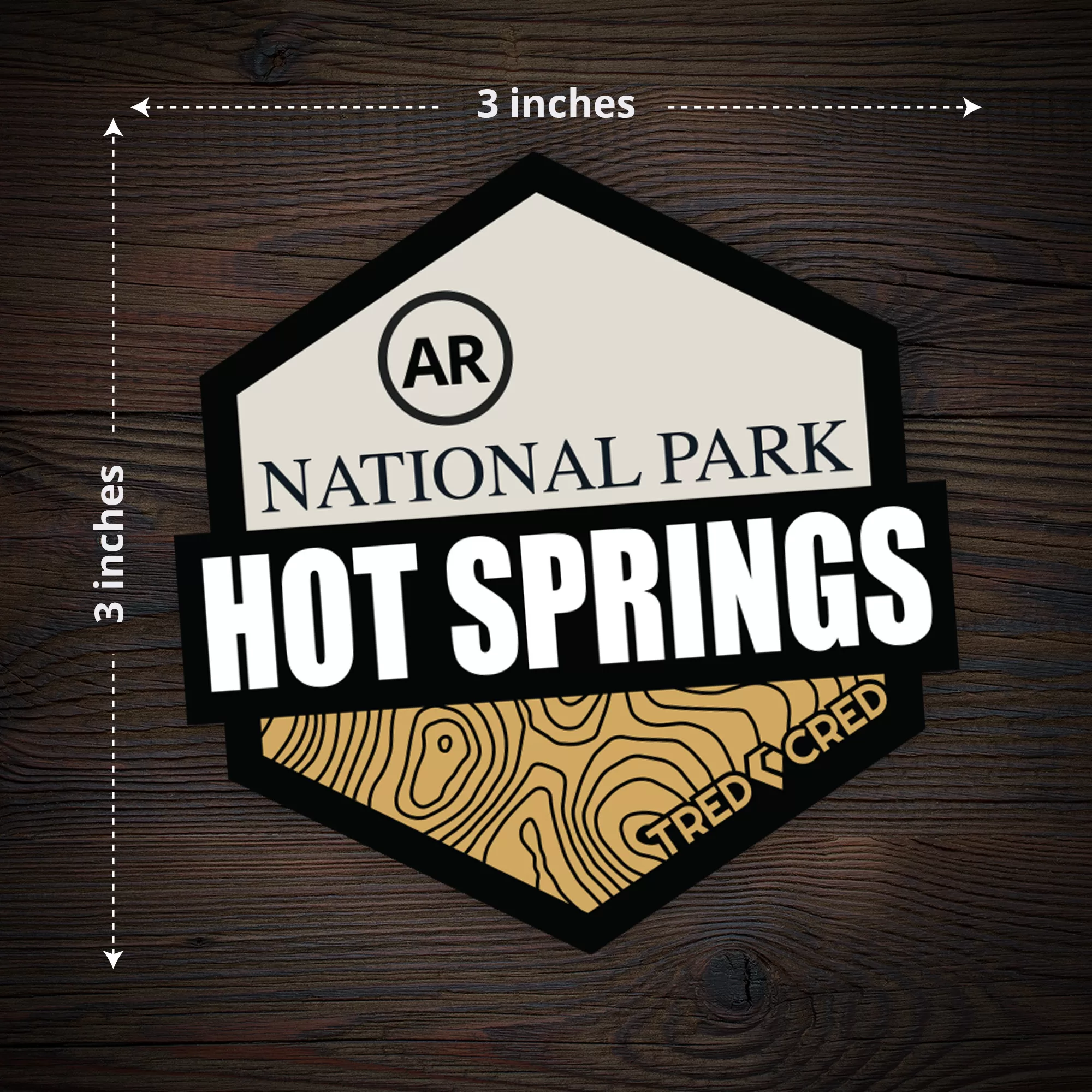 Sticker: Hot Springs National Park - Image 3