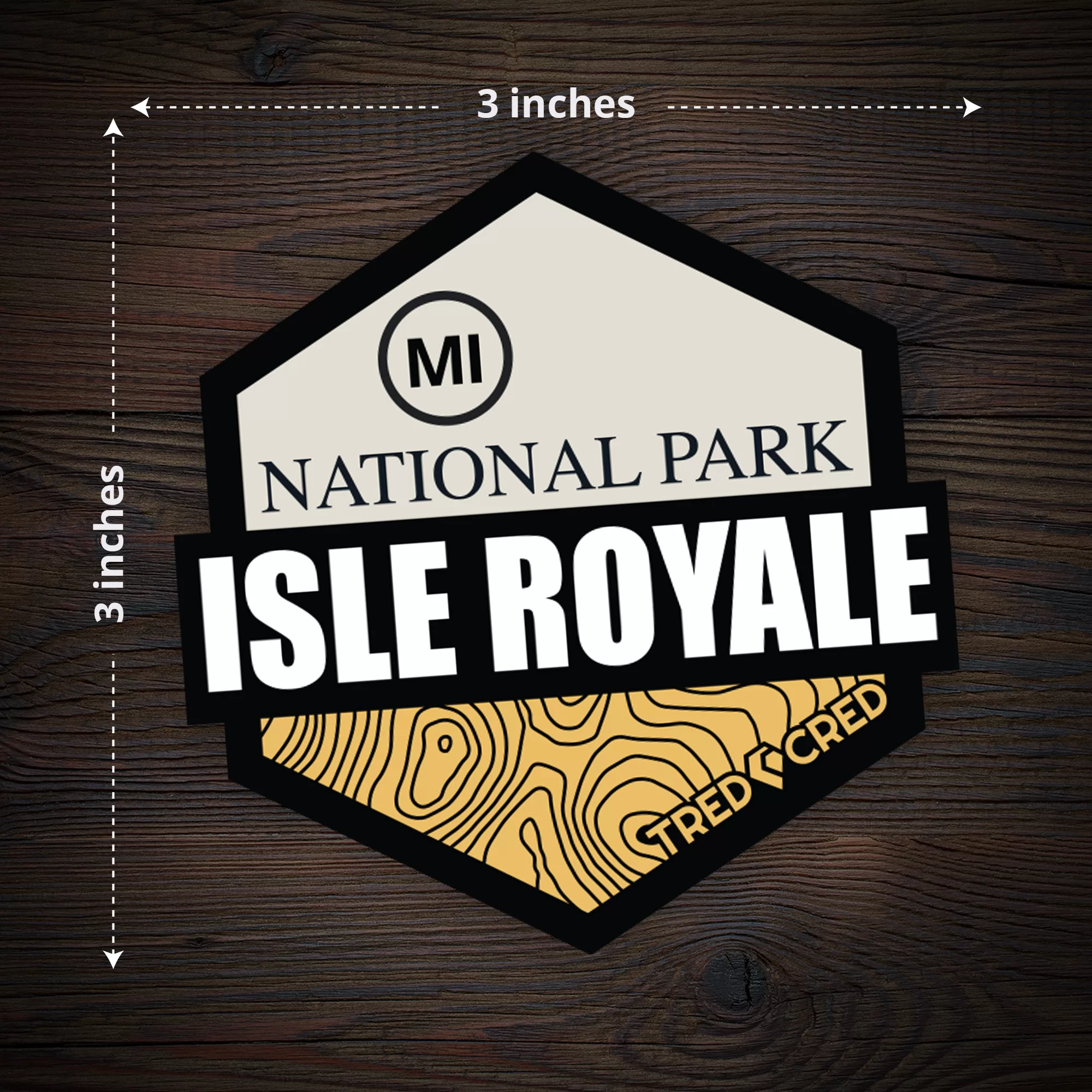 Sticker: Isle Royale National Park - Image 3