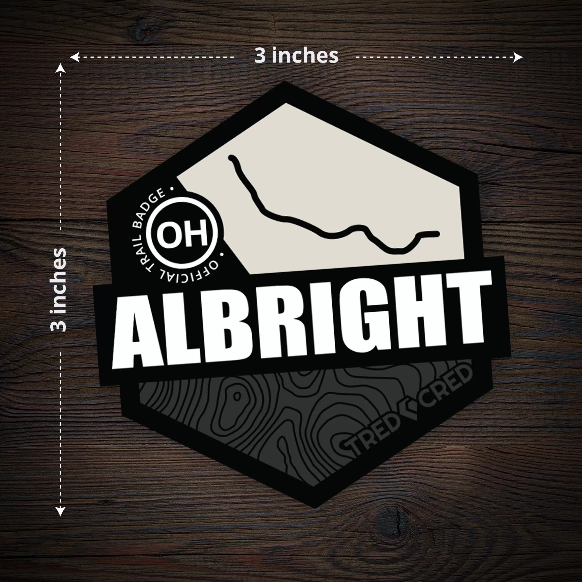Sticker: Albright Trail - Image 4