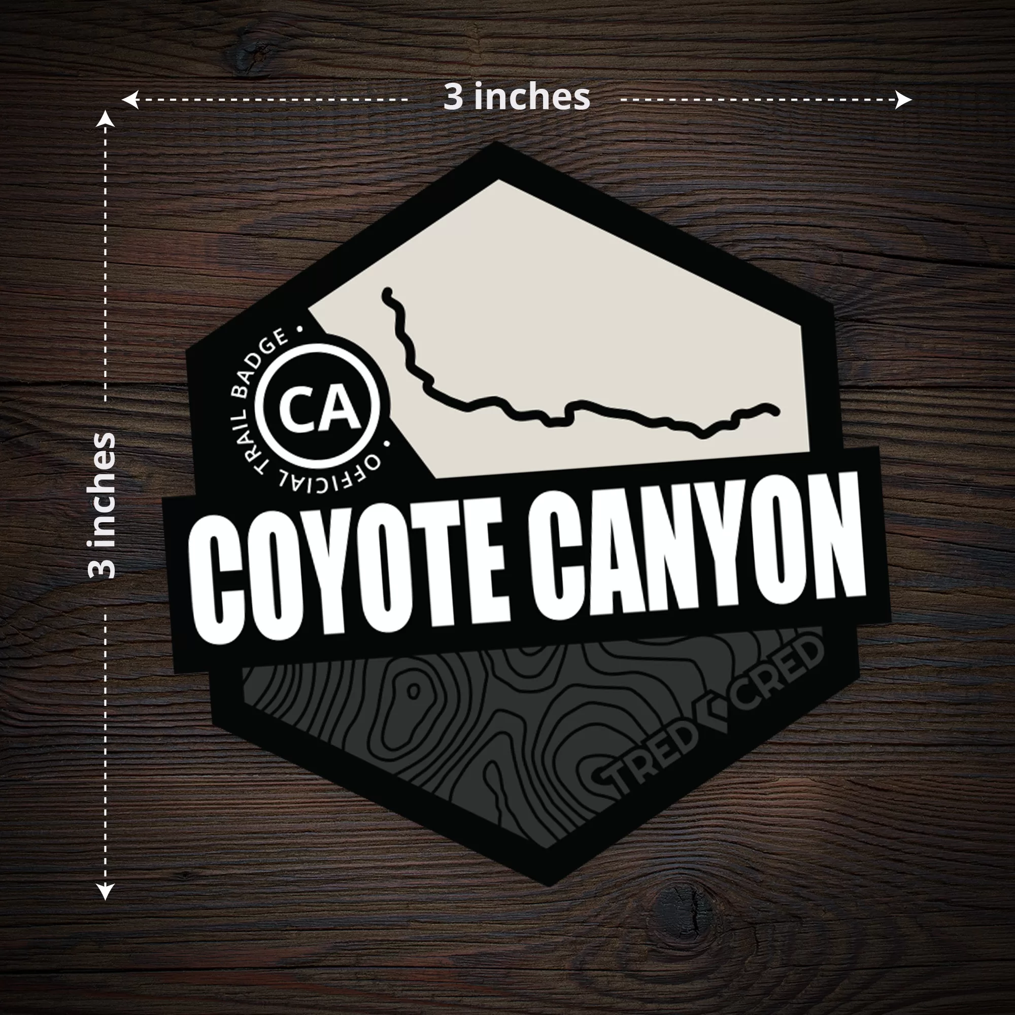 Sticker: Coyote Canyon Trail - Image 4