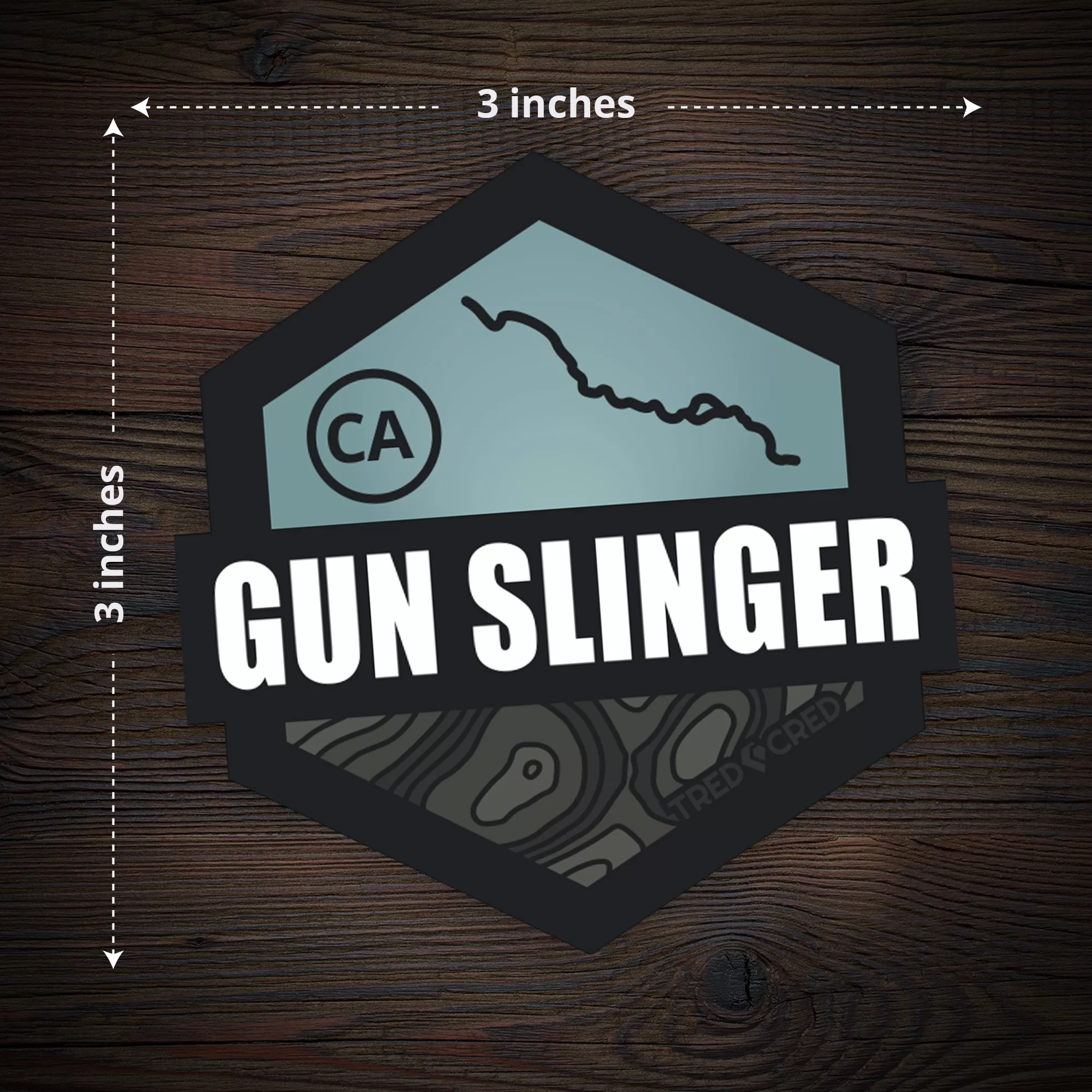 Sticker: Gun Slinger Trail - Image 4