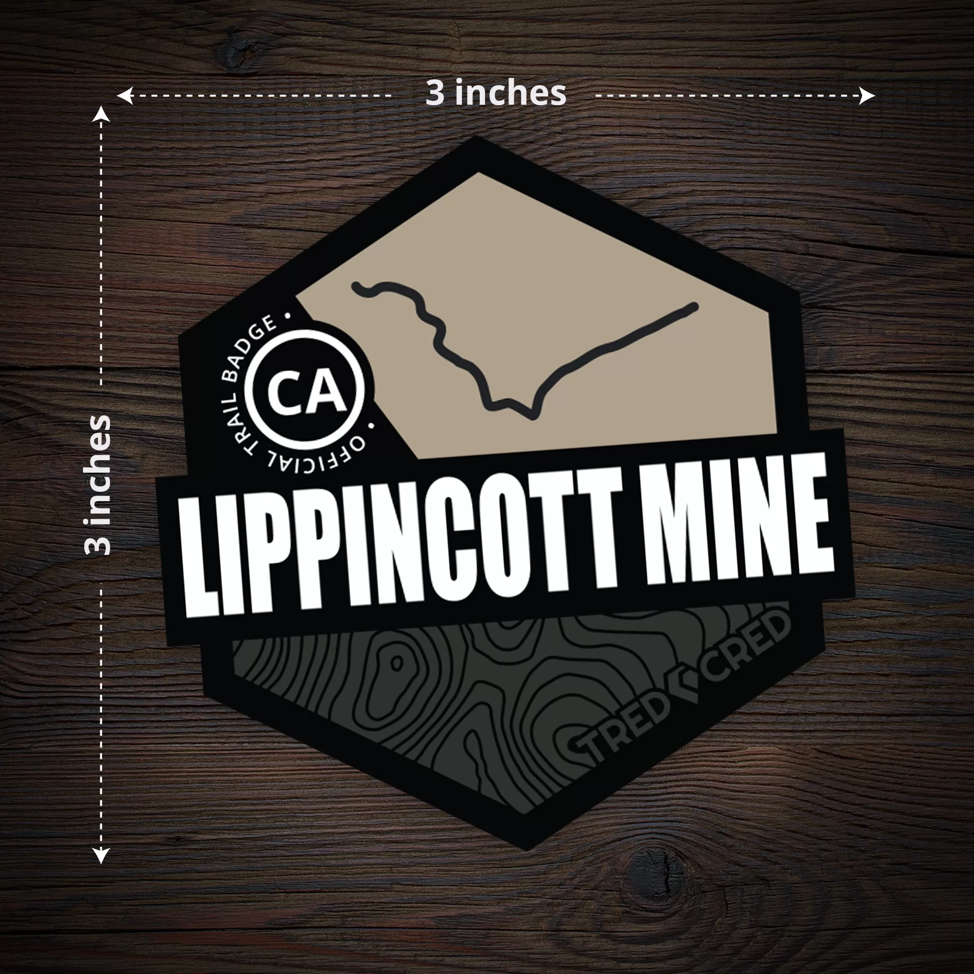 Sticker: Lippincott Mine Trail - Image 4