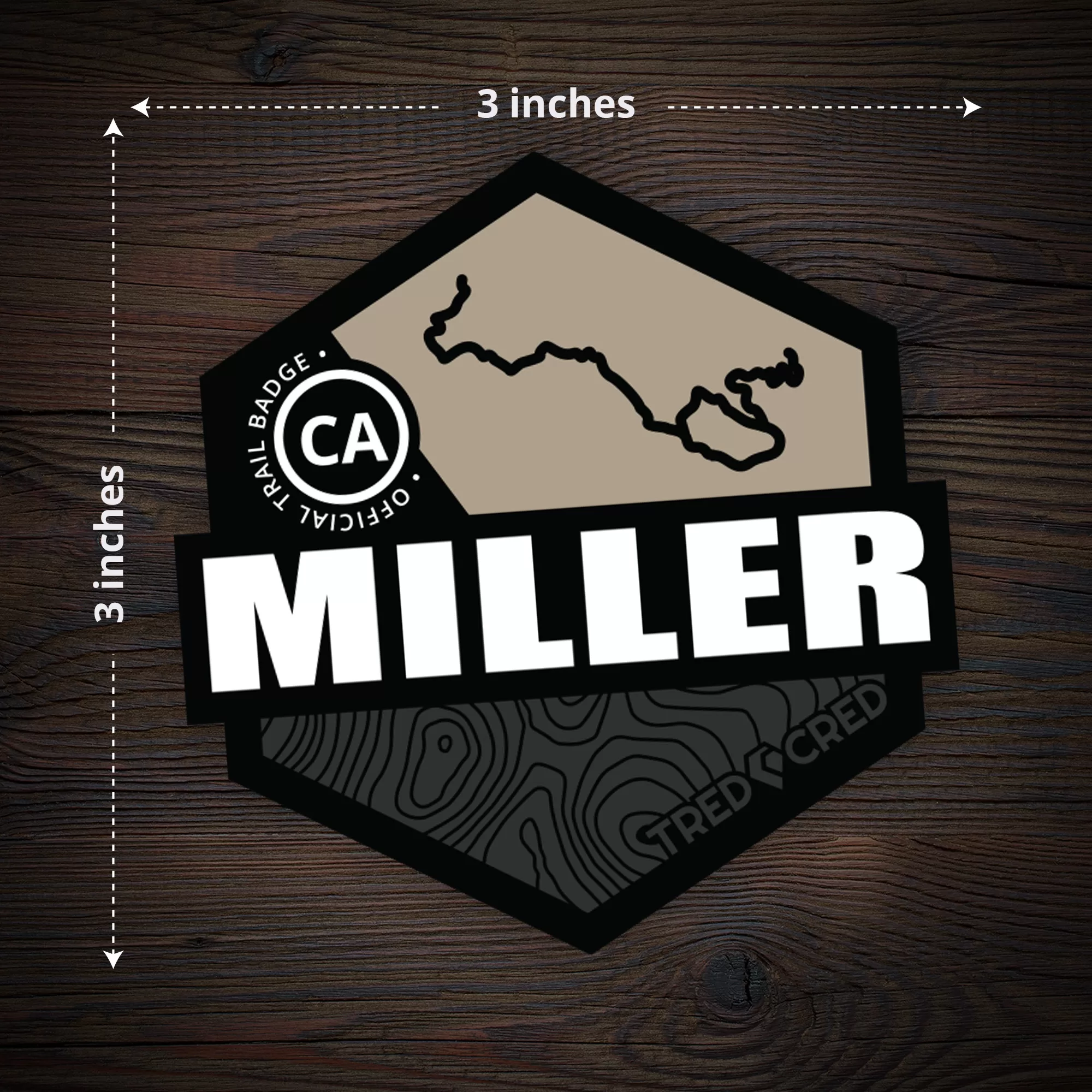 Sticker: Miller Jeep Trail - Image 4
