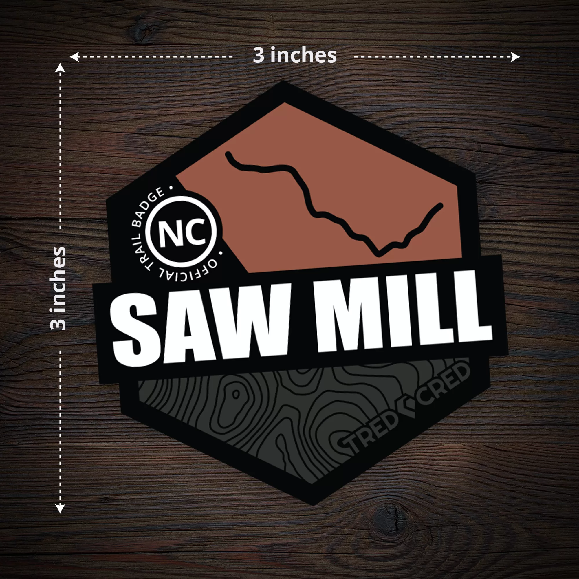 Sticker: Saw Mill Trail - Image 4