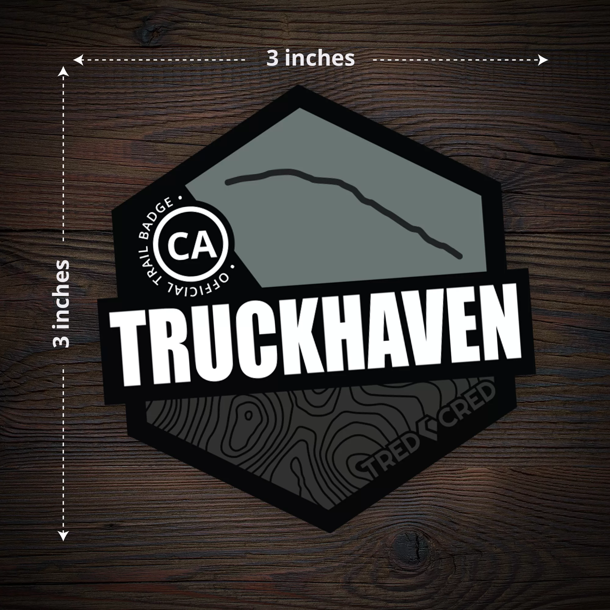 Sticker: Truckhaven Trail - Image 4