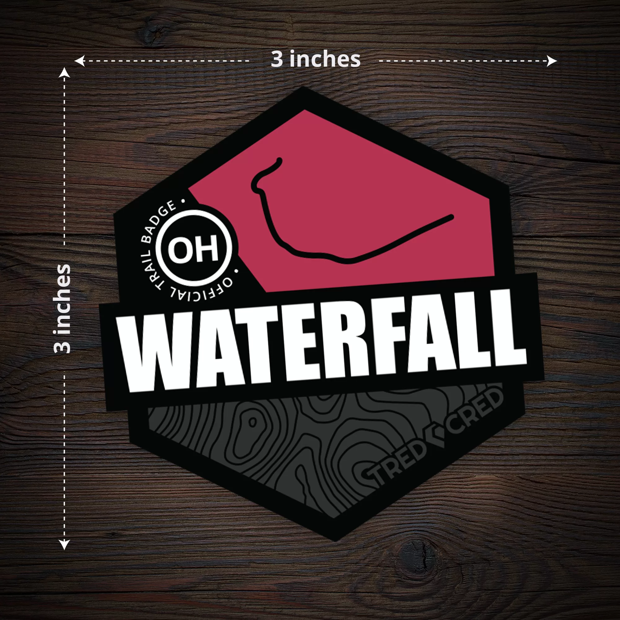 Sticker: Waterfall Trail - Image 4