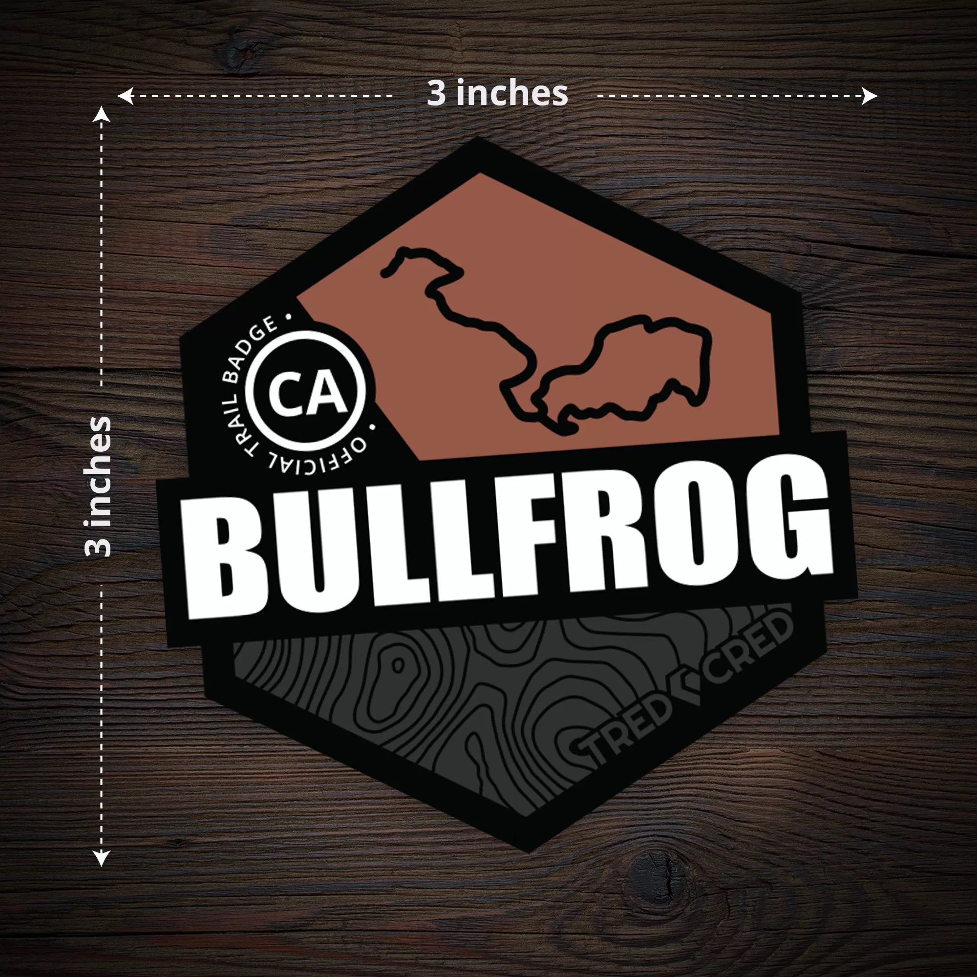 Sticker: Bull Frog Trail - Image 8
