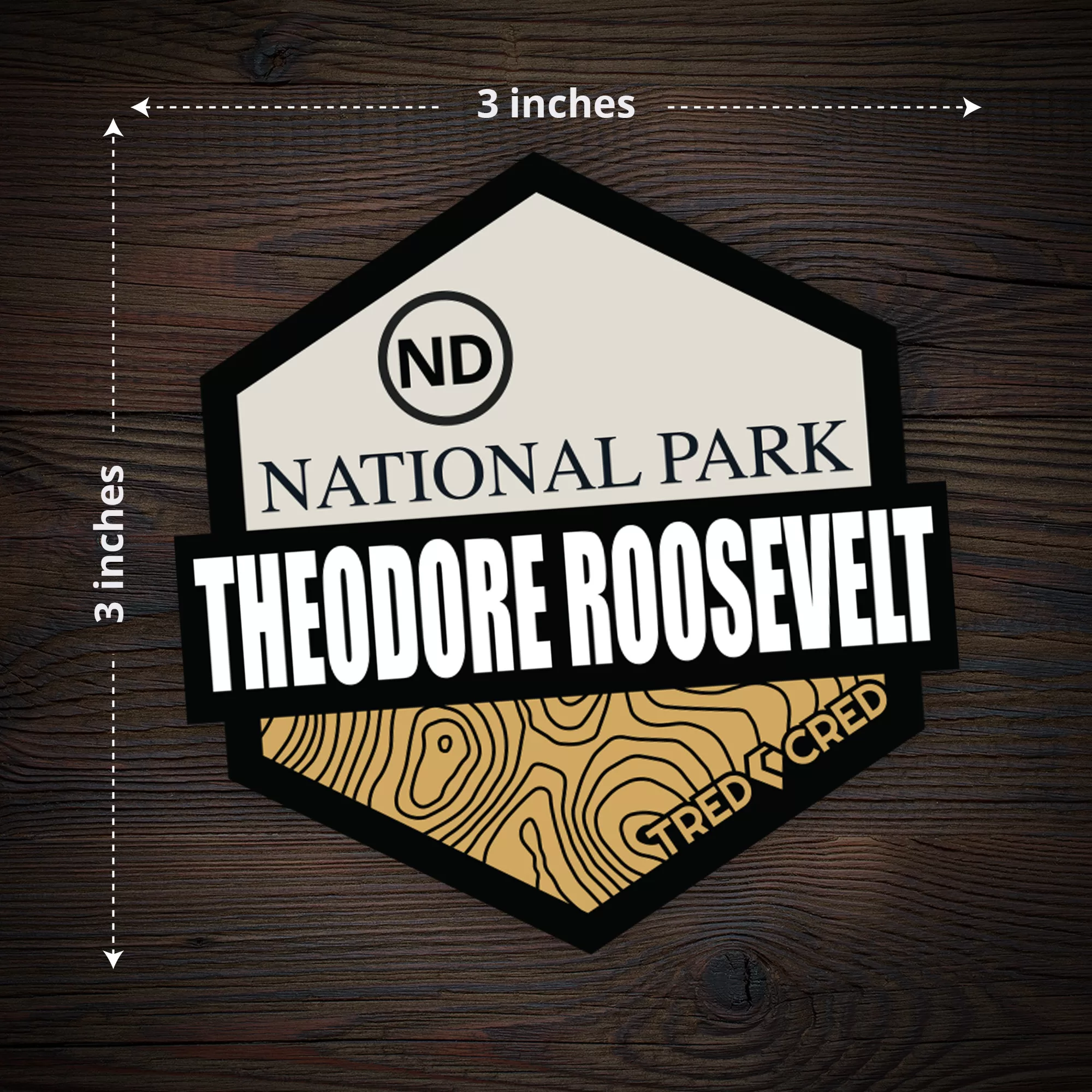 Sticker: Theodore Roosevelt National Park - Image 8