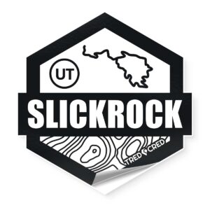 Sticker: Slickrock Mtb. Bike Trail