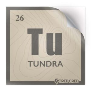 Sticker: Tundra Periodic Table