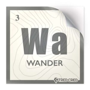 Sticker: Wander Periodic Table