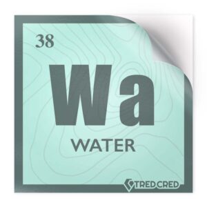 Sticker: Water Periodic Table