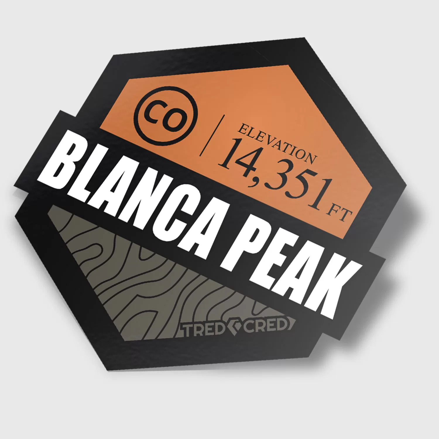 Sticker: Blanca Peak