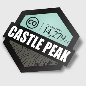 Sticker: Castle Peak