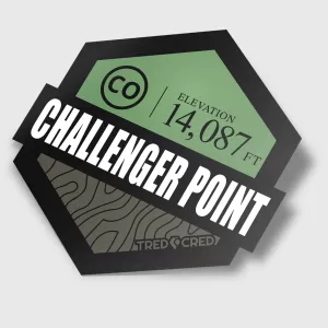 Sticker: Challenger Point