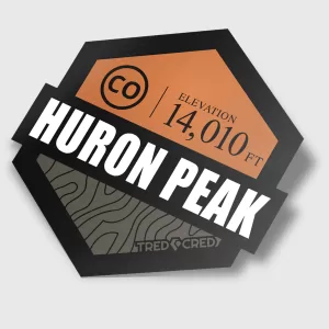 Sticker: Huron Peak