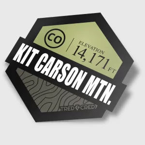 Sticker: Kit Carson Mtn.