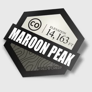 Sticker: Maroon Peak