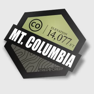 Sticker: Mount Columbia